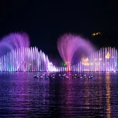 Fountain muzik terapung